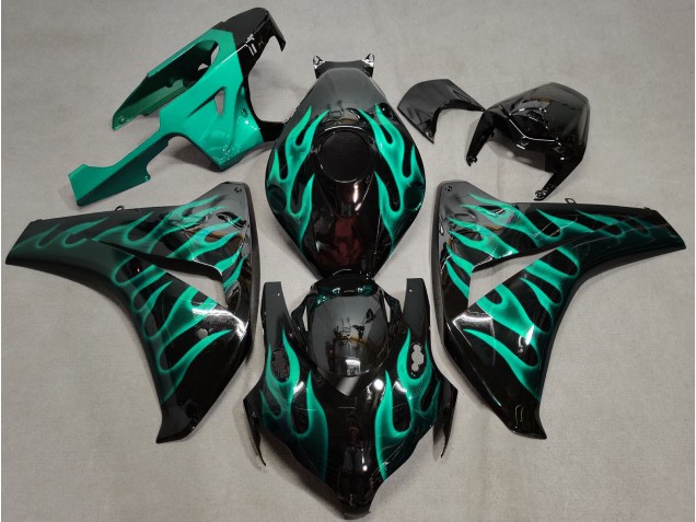 Sarcelle Flamme 08-11 CBR1000RR Carena Sarcelle Flamme 08-11 CBR1000RR Carena