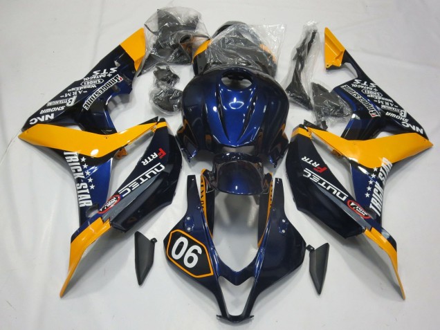 Speciale Blu Intenso & Giallo 07-08 CBR600RR Carena