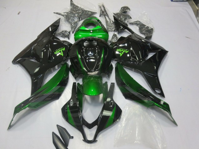 Speciale Verde Nero Lucido 09-12 CBR600RR Carena Speciale Verde Nero Lucido 09-12 CBR600RR Carena