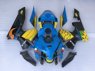 Squalo Blu & Giallo 05-06 CBR600RR Carena