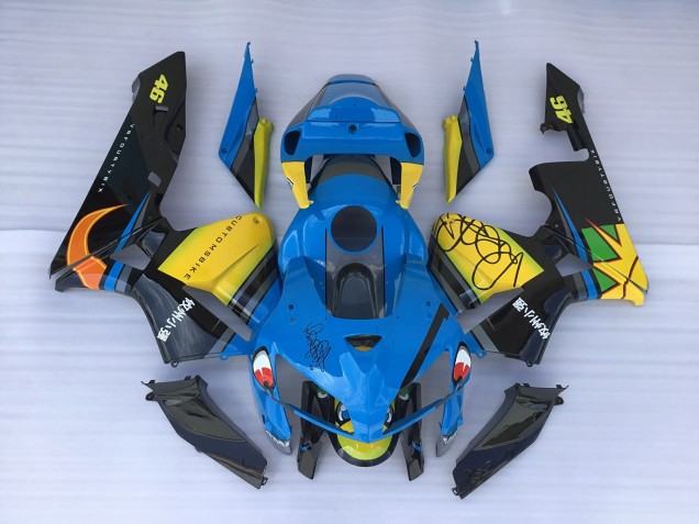 Squalo Blu & Giallo 05-06 CBR600RR Carena
