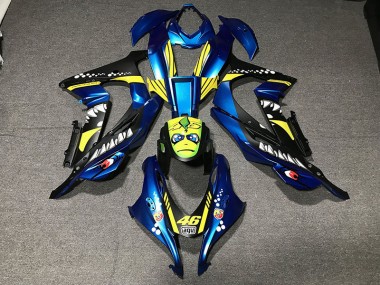Squalo Blu Metallizzato 16-19 ZX10R Carena