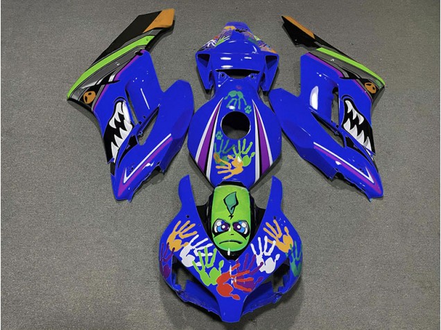 Squalo Blu Scuro 04-05 CBR1000RR Carena Squalo Blu Scuro 04-05 CBR1000RR Carena