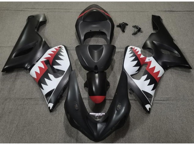 Squalo Nero Opaco 05-06 ZX6R Carena Squalo Nero Opaco 05-06 ZX6R Carena