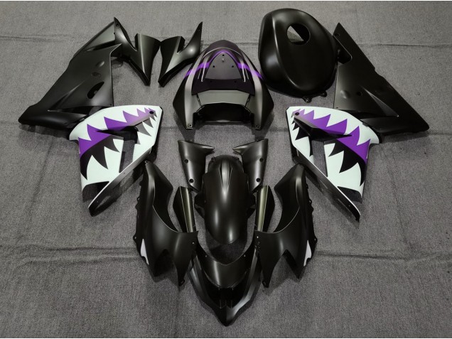 Squalo Nero Opaco & Viola 04-05 ZX10R Carena Squalo Nero Opaco & Viola 04-05 ZX10R Carena