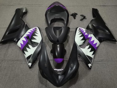 Squalo Nero Opaco & Viola 05-06 ZX6R Carena
