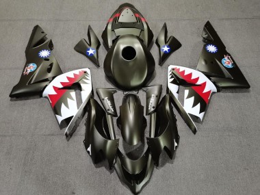 Squalo Verde Militare 04-05 ZX10R Carena