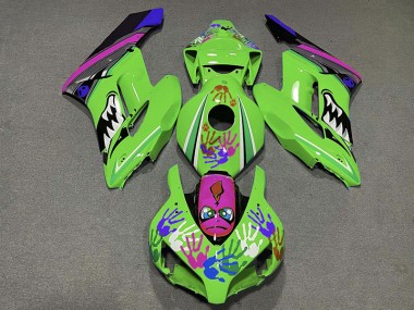 Squalo Verde & Viola 04-05 CBR1000RR Carena