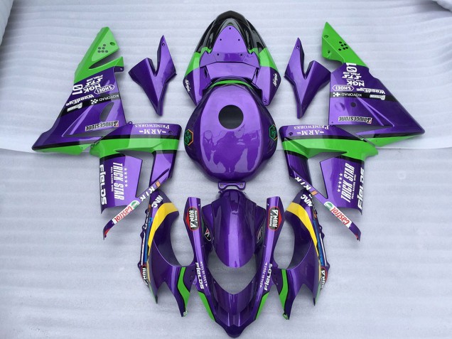 Stella Verde Viola 04-05 ZX10R Carena