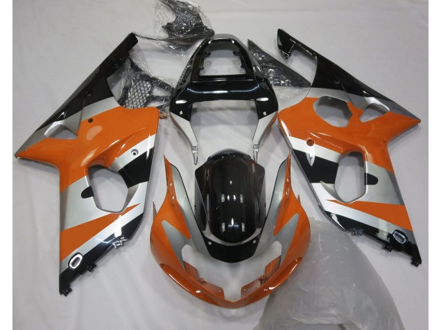 Stile Arancione Argento OEM 00-02 GSXR 1000 Carena Stile Arancione Argento OEM 00-02 GSXR 1000 Carena