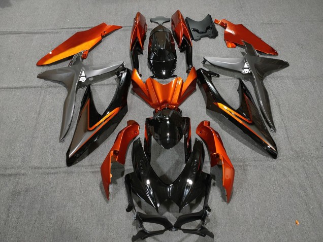 Stile Arancione Bruciato OEM 08-10 GSXR 600-750 Carena Stile Arancione Bruciato OEM 08-10 GSXR 600-750 Carena