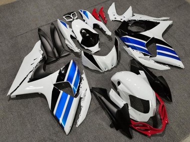 Stile Bianco Blu & Rosso 09-16 GSXR 1000 Carena