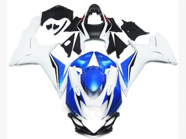Stile Bianco Lucido & Blu 11-24 GSXR 600-750 Carena