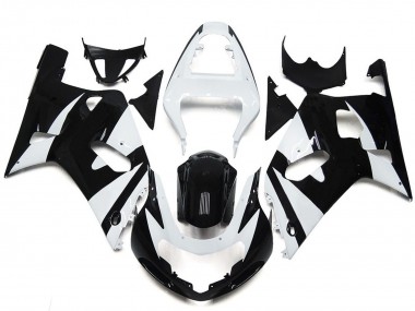 Stile Bianco & Nero OEM 01-03 GSXR 600-750 Carena