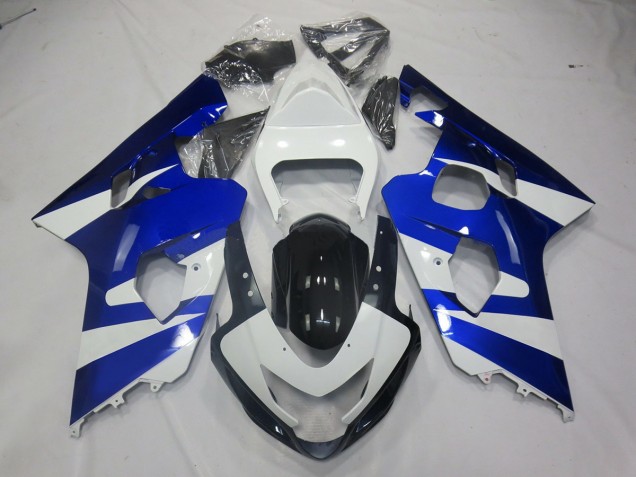 Stile Blu Bianco OEM 04-05 GSXR 600-750 Carena