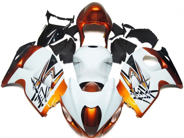 Stile Bronzo & Bianco 97-07 GSXR 1300 Carena