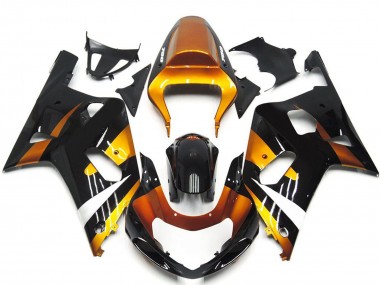 Stile Bronzo & Nero OEM 01-03 GSXR 600-750 Carena