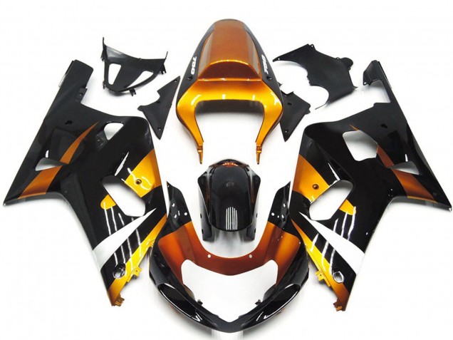 Stile Bronzo & Nero OEM 01-03 GSXR 600-750 Carena Stile Bronzo & Nero OEM 01-03 GSXR 600-750 Carena