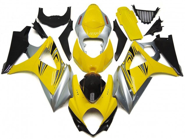 Stile Giallo & Argento OEM 07-08 GSXR 1000 Carena