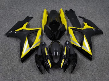 Stile Nero & Giallo OEM 06-07 GSXR 600-750 Carena