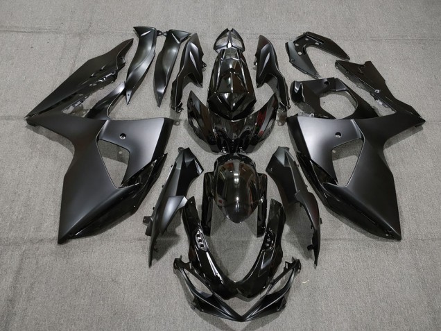 Stile Nero Lucido & Opaco 09-16 GSXR 1000 Carena Stile Nero Lucido & Opaco 09-16 GSXR 1000 Carena