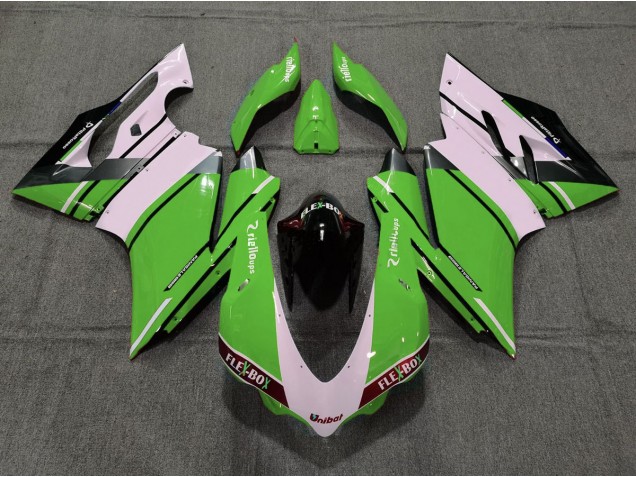 Stile OEM Verde 15-17 Ducati 959 1299 Carena Stile OEM Verde 15-17 Ducati 959 1299 Carena