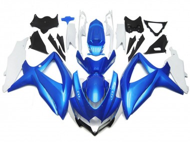 Stile Personalizzato Azzurro & Bianco 08-10 GSXR 600-750 Carena