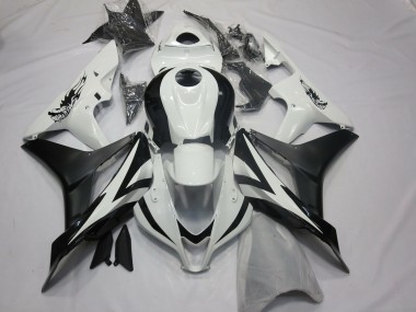 Stile Personalizzato OEM Bianco & Nero 07-08 CBR600RR Carena