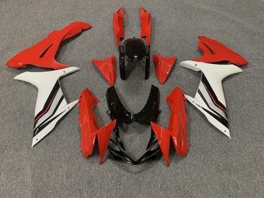 Stile Rosso & Bianco Lucido 11-24 GSXR 600-750 Carena