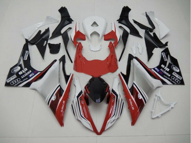 Stile Rosso Bianco & Nero 13-16 Daytona 675 Carena