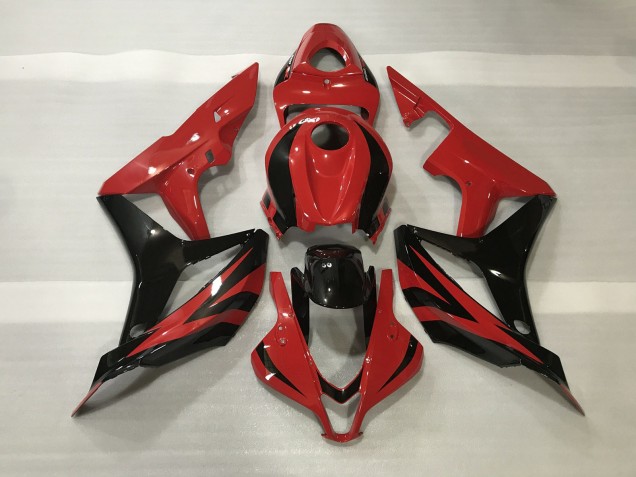 Stile Rosso Metallizzato OEM 07-08 CBR600RR Carena Stile Rosso Metallizzato OEM 07-08 CBR600RR Carena