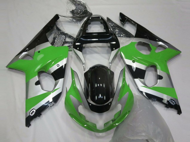 Stile Verde Argento OEM 00-02 GSXR 1000 Carena