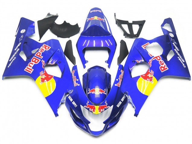 Stile Vibrante Blu Rosso Toro 04-05 GSXR 600-750 Carena Stile Vibrante Blu Rosso Toro 04-05 GSXR 600-750 Carena