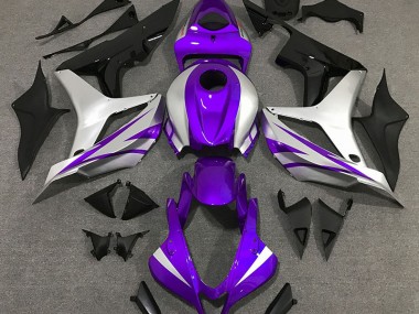 Stile Viola & Argento OEM 07-08 CBR600RR Carena
