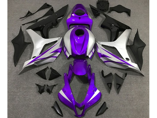Stile Viola & Argento OEM 07-08 CBR600RR Carena