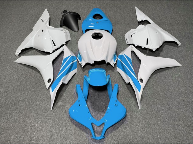 Striscia Laterale Azzurra & Bianca 09-12 CBR600RR Carena