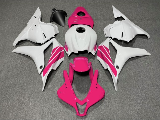Striscia Laterale Rosa & Bianca 09-12 CBR600RR Carena Striscia Laterale Rosa & Bianca 09-12 CBR600RR Carena