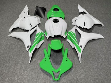 Striscia Laterale Verde & Bianca 09-12 CBR600RR Carena