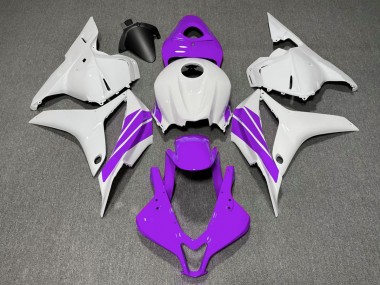 Striscia Laterale Viola & Bianca 09-12 CBR600RR Carena