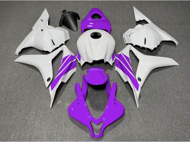 Striscia Laterale Viola & Bianca 09-12 CBR600RR Carena