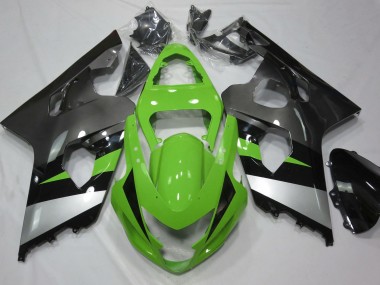 Verde & Argento 04-05 GSXR 600-750 Carena