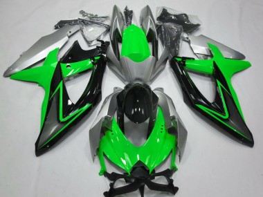 Verde & Argento 08-10 GSXR 600-750 Carena