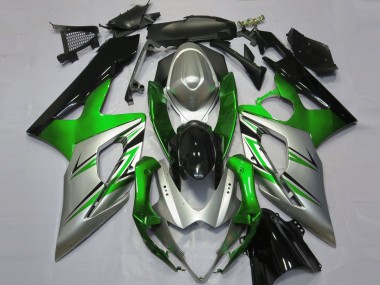 Verde Argento & Nero 05-06 GSXR 1000 Carena