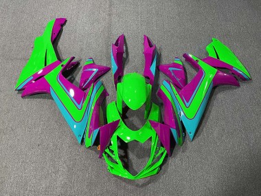 Verde Azzurro & Magenta 11-24 GSXR 600-750 Carena