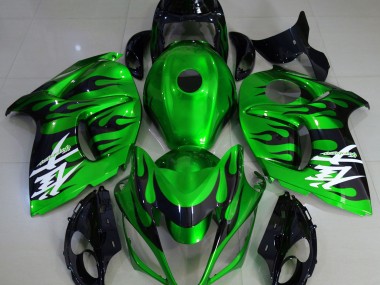 Verde Lucido & Nero 08-20 GSXR 1300 Carena