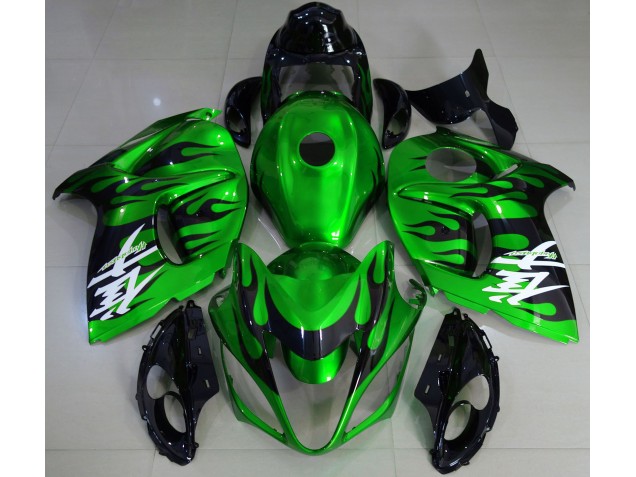 Verde Lucido & Nero 08-20 GSXR 1300 Carena