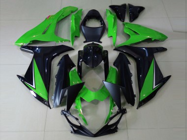 Verde Lucido & Nero 11-24 GSXR 600-750 Carena