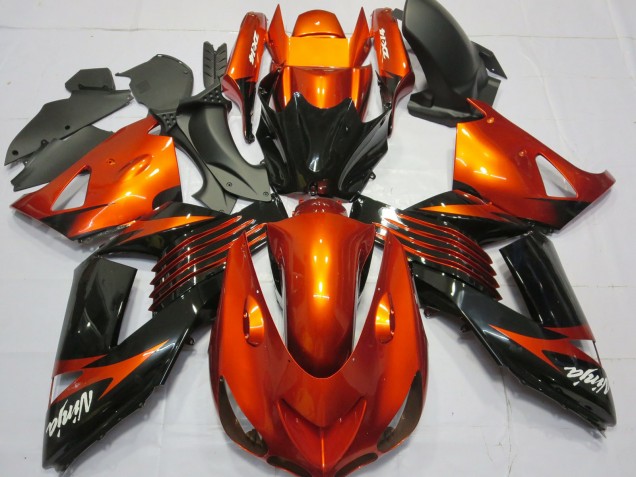 Verde Nero 06-11 ZX14R Carena
