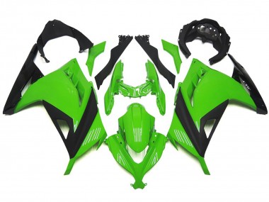 Verde & Nero Lucidi 13-18 Ninja 300 Carena
