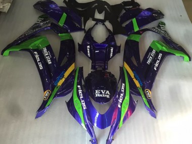 Verde Viola & Lucido 16-19 ZX10R Carena